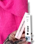 AQUA  NWT Bloomingdale's Pink Textured Bow Front Sweetheart Mini Dress Small Photo 7