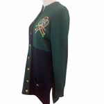 Doncaster Vintage  navy & green color lock sweater Photo 1