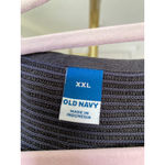 Old Navy  Midi Dress Charcoal Gray Cottagecore Boho Embroidered Tier Prairie XXL Photo 5