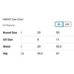 Vervet by Flying Monkey Women’s Distressed Jeans Sz 29 Olive Green Straight Leg Photo 7