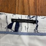 Talbots Relaxed Chino Shorts 6” Sail Away Blue White 14p petite NWT Photo 6