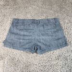 Forever 21  Women Blue Jean Denim Booty Shorts Size 30 Pockets Zipper Hooks Photo 2