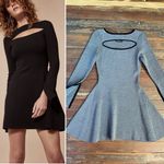 C/MEO COLLECTIVE C/Meo Elision Knit Long Sleeves Cutout Fit & Flare Dress - Sz XS 💚🎀 Photo 1