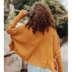 We The Free NEW  Moon Daisy Pullover Sweater Sz Medium Cowl Neck Photo 1