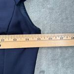 J.Crew  Suiting Dress Navy Wool Sheath Dress Size 0 Cap Sleeve Business Work Photo 8