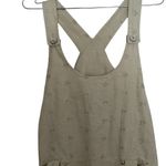 Coldwater Creek Vintage  Linen Shortall Romper One Piece Photo 4