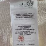 We Wore What  Solid Sweat Pants in Off White (L) Photo 6