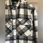 BLANK NYC  Flannel Shacket in the color/pattern "Outsider". Photo 6