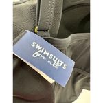 Swimsuits For All Black Racerbank Mesh Tankini Bathing Suit Top Womens 22 Size undefined Photo 5