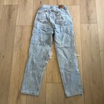 American Eagle Women’s Highest Rise 90s Boyfriend Jeans Sz 0 Blue Photo 2
