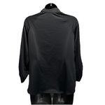 Hard Candy Sport Athletic Zip-Up Jacket Rouching Pockets Size XXL Black/Yellow Photo 4