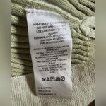 Free People  we the free Between The Lines Rib Jumper Sweater Sz XS light green Photo 3