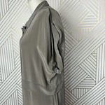 Kain Label Tan‎ Beige Silk Short Sleeve Shirtdress Size US 8 Tan Photo 7