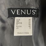 Venus Gray Double-Breasted Blazer Dress 6 Preppy Office Photo 2