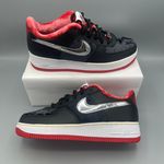 Nike Air Force 1 Prm GS Houston Big Girl Black Multi-Color Photo 11