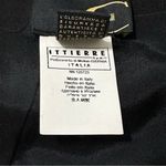 Just Cavalli Women’s Size 44 L Black Wool Gabardine Belted Midi Dress Photo 9