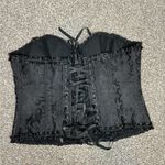 Black lace up corset Size XXL Photo 1