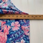 Charlie Paige Floral Summer Mini Dress Women M Blue Pink Pleated Round Neck NWT Photo 11