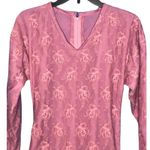 Vintage 80s Pink Lace Mermaid Dress Small – Handmade Barbiecore Prom Gown Photo 2