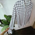 Melrose and Market -`♡´- Free!   Plaid Flannel Button Up Long Sleeve Size S Photo 5