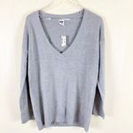 Aeropostale Gray Tokyo Darling V-Neck Sweater Photo 2