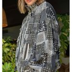 POL  Black Multi Hooded Patchwork Jacket Photo 5