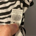 ALC Frank A.L.C. Bambina 100% Cotton Black and White Zebra Print Tee Photo 4