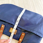 Calvin Klein Dressy Nylon Shopper Tote Shoulder – Navy/Brown – H4GAE2ZJ Photo 10