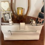 Guess Vintage Y2K White Shoulder Bag with Silver Details Satchel PU Photo 5