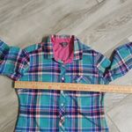 Women's Cut Plaid Flannel | Eddie Bauer Blue And Pink Flannel Shirt Photo 10