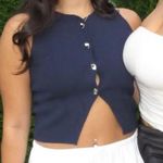 ZARA  Navy Tank Photo 0