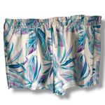 Torrid Women's Terry Cloth Split Side Beach Short Leaf Pattern 4 4X Photo 3