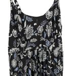 Torrid Black & Blue Floral Stretch Knit Long Maxi Dress 2X Photo 2