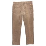 Current/Elliott  The Boyfriend Brown Corduroy Jeans Women’s 26 Cropped Relaxed Photo 1