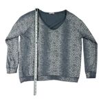 Made In Italy Size M Woman Snakeskin Print V Photo 2