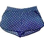 Forever 21 NWOT Blue Geometric Pattern Shorts | Boho Maximalist Grandmacore Photo 0