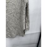 Point Sur J. Crew Alpaca Wool Blend Sweater Women Medium Grey Button Back Gray Photo 9