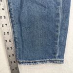 American Eagle Womens‎ Size 8 Medium Wash Ripped Knee Mom Jeans Comfort Stretch Blue Photo 3