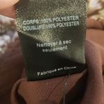 ASTR ππ Mock Neck Smocked Waist Maxi Dress ~ Brown & Purple Ditsy Floral M NWT Photo 14