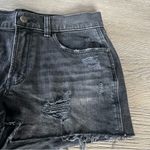 Old Navy  Boyfriend Mid-Rise Black Shorts Photo 3