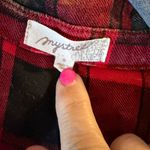Mystree  Red/Black flannel. Size Small. Photo 2