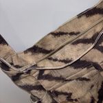 Free People  Hive Carryall Thick Strap Chevron Hobo Zip up Cargo Bag Photo 2