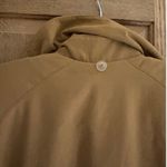 Gallery Trench Coat Removable Hood Classic Rain Coat Button Front Size 12 Medium Photo 2