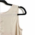 New York and Company Beige Sleeveless Dress Blouse Tan Size XS Photo 2