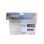 st. john's bay  Womens Flats Dark Grey Black Knit Pointed Toe Comfort Casual Photo 9