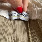 SECRET SEASON Shimmery Jogger Pants with Pink Rosé Side Stripe, Size Small Photo 11