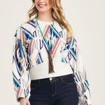 Ariat  Chimayo Cropped Sweatshirt Screen Print Graphic Crew Neck Women Large Photo 0