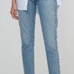 Citizens of Humanity NWT Charlotte High Rise Straight Leg Jeans Sz 33 Taboo Wash Photo 0