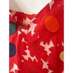 RHODE Rhonda Red Floral Organic Cotton Mini Dress NWT Size 8 Photo 5