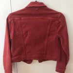 Urban Outfitters Red Jean Jacket Photo 2